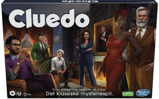 Joc de Societate Cluedo The Classic Mystery pentru 2-6 Jucători 8+ Ani (DA) Hasbro