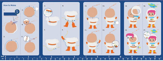 Avenir Embroidery Lacing - My First Charm for Children 3+ years Years