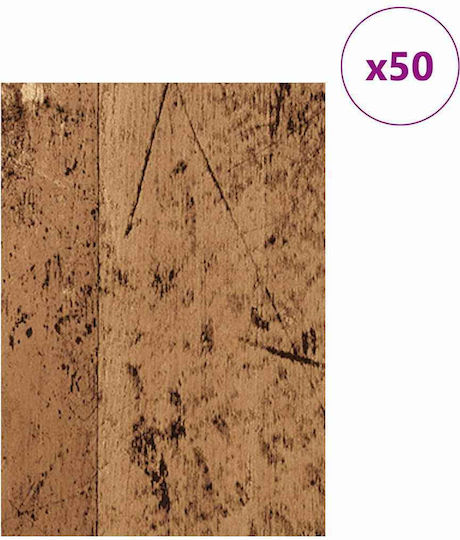 Vidaxl Decoration Plates 50 Pcs Old Wood 30 X 42 X 0.3 Cm