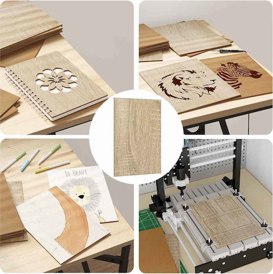 Vidaxl Decorative Panels 150 Pcs Sonoma Oak 21 X 30 X 0.3 Cm