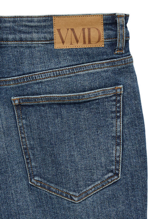 Γυναικείο Jean Παντελόνι Mid Rise σε Ίσια Γραμμή