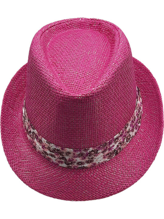 Brims and Trims Women's Fedora Hat Fuchsia