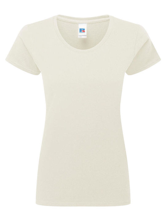 Russell Europe Women's Promotional Short Sleeve T-Shirt Natural