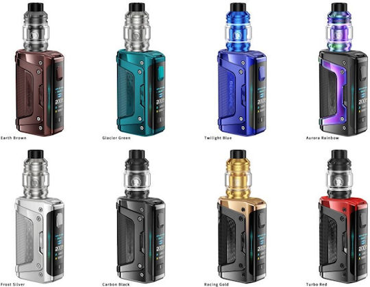 Geek Vape Legend 5 Box Mod Kit 5.5ml Twilight Blue