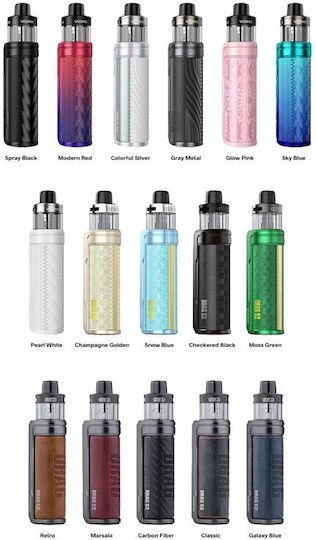Voopoo Drag S2 Pod Kit 5ml με Ενσωματωμένη Μπαταρία 2500mAh Marsala