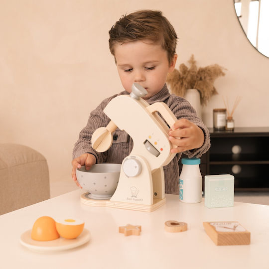 New Classic Toys Μίξερ από Ξύλο για 3+ Ετών