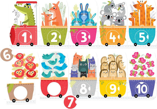 Banana Panda Puzzle Faceți un tren de numere de meci 36m+ 36m