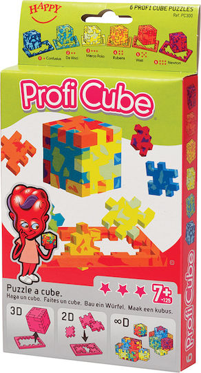 Kinderpuzzle Profi Würfel 6er Pack 36 Stücke Happy