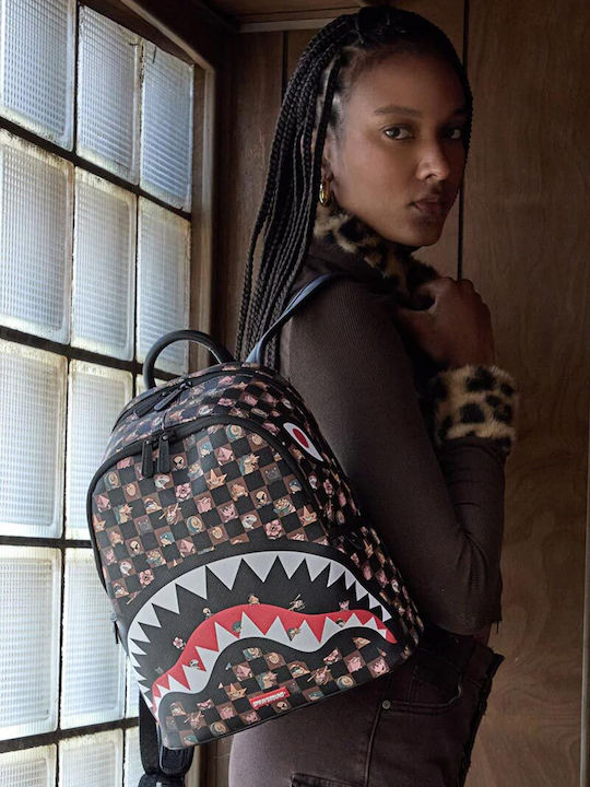 Sprayground School Brown Backpack Bag