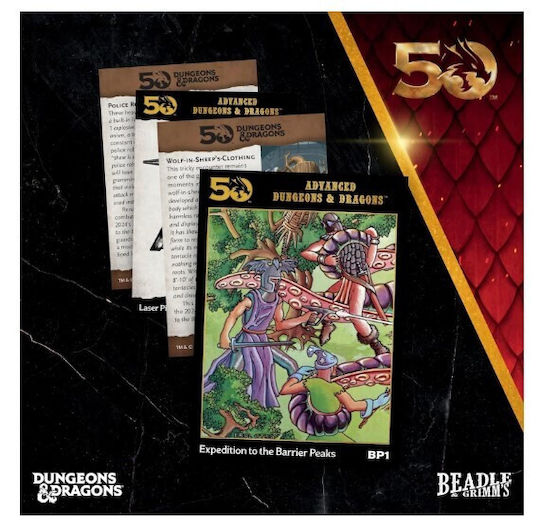 Dungeons & Dragons Modul Würfelset Reise zu den Barrier Peaks