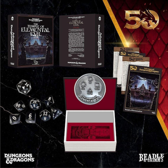 Set de Zaruri Modul Dungeons & Dragons Templul Răului Elemental