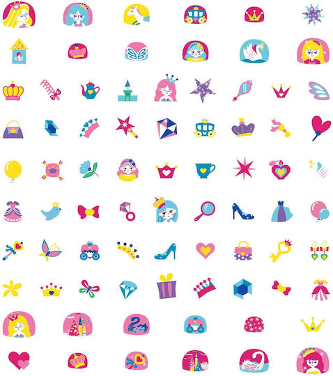 Avenir Nail Stickers 78pcs Princess Manicure Toy