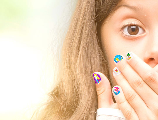 Avenir Nail Stickers 78pcs Princess Manicure Toy
