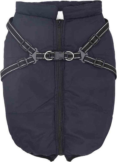 vidaXL Blue Fleece / Waterproof Dog Coat XXXLarge