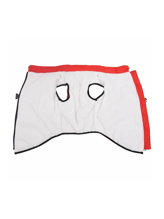 vidaXL Hundemantel Fleece / Wasserdicht Rot XXXXLarge