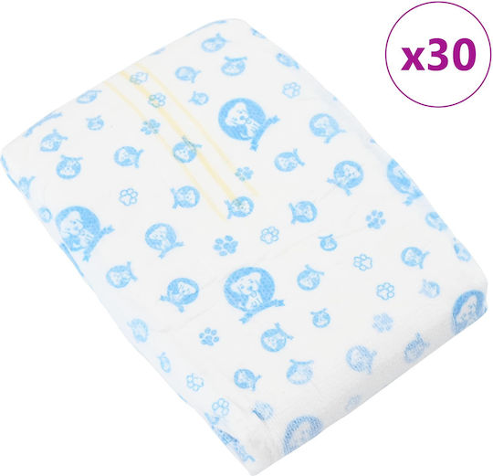 vidaXL Hundewindeln - 20cm 30Stück