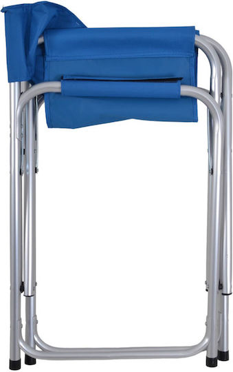 Ankor Regiestuhl Strand Aluminium Blau 47x55x78cm.