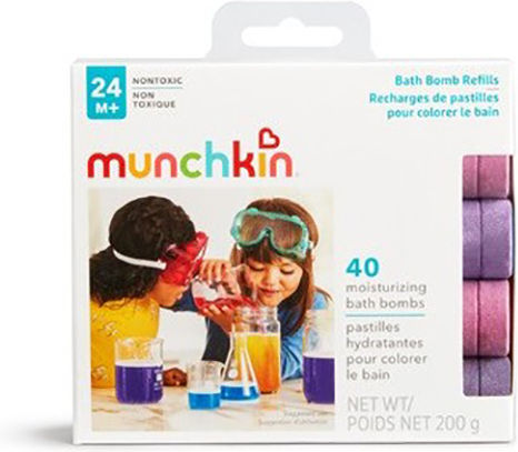 Munchkin Colour Buddies Moisturising Refill Tablets Bath Toy for 24++ Months