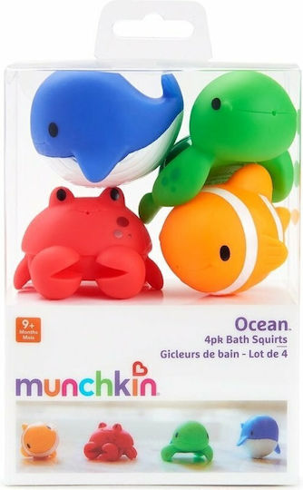 Munchkin Water Faces Ocean Squirts for 9++ Months 4pcs
