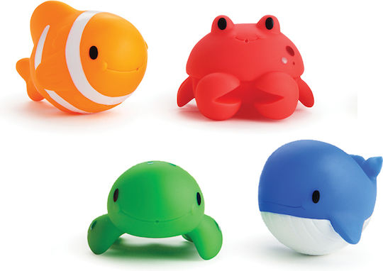 Munchkin Water Faces Ocean Squirts for 9++ Months 4pcs