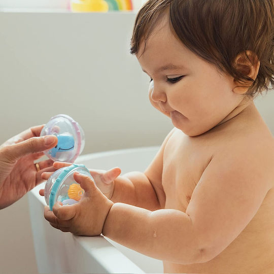 Munchkin Float And Play Bubbles Bath Balls for 3++ Months (Various Designs/Assortment of Designs) 2pcs