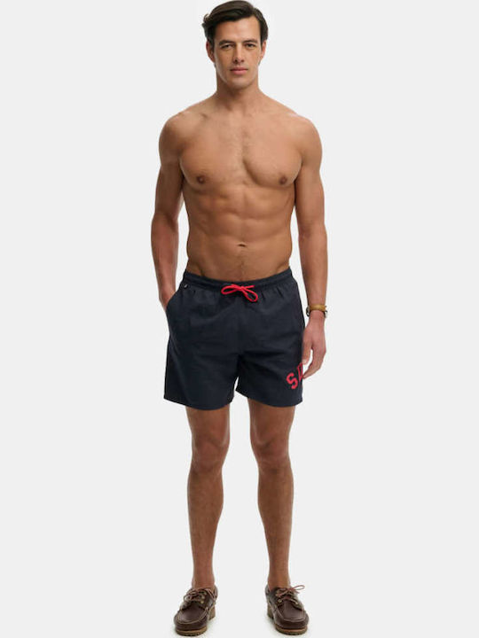 Herren-Bademode Kurze Hosen Blau mit Mustern
