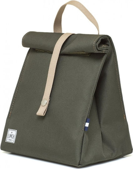 The Lunch Bags Insulated Handbag Original 5 Liters Olive L24 x W16 x H21cm