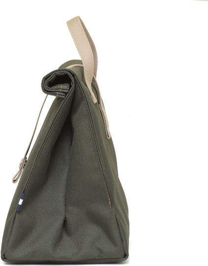 The Lunch Bags Insulated Handbag Original 5 Liters Olive L24 x W16 x H21cm