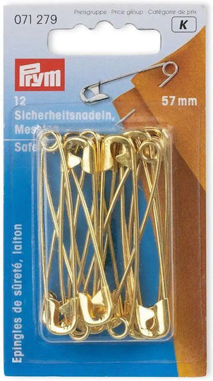 Prym Шишета в Златист цвят 12бр