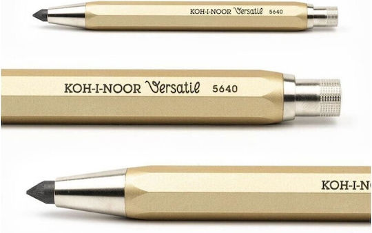 Μηχανικό Μολύβι Μεταλλικό 5340 5.6mm Ξύστρα Koh-i-noor Πράσινο