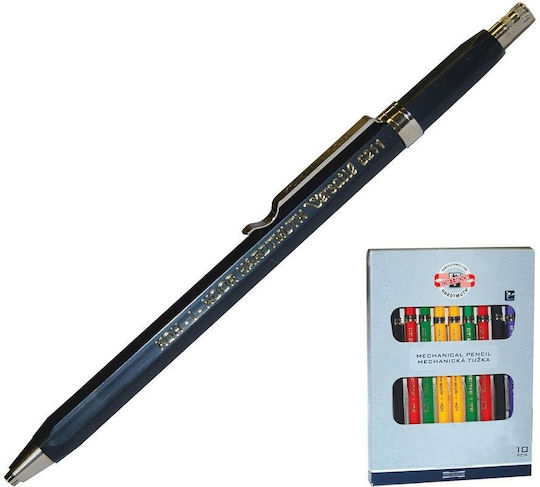 Fibercolor Μηχανικό Μολύβι Σχεδίου 2.0mm 1τμχ (Διάφορα Χρώματα)