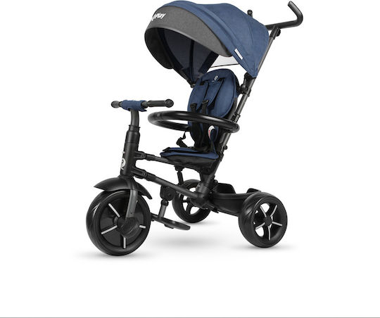 Q Play Rito Eva Star Foldable and Convertible Kids Tricycle for 1-3 Years Blue