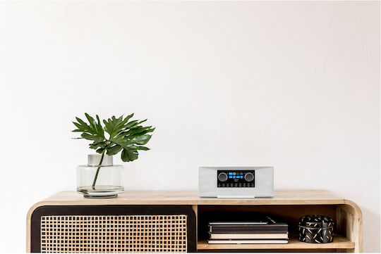 Medion MD 89289 Επιτραπέζιο Ραδιόφωνο Ρεύματος DAB+ με Bluetooth και USB Λευκό