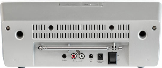 Medion MD 89289 Επιτραπέζιο Ραδιόφωνο Ρεύματος DAB+ με Bluetooth και USB Λευκό