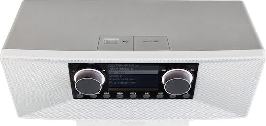 Medion MD 89289 Επιτραπέζιο Ραδιόφωνο Ρεύματος DAB+ με Bluetooth και USB Λευκό