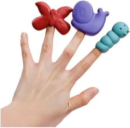 Finger Crayons Garden Set 6 Haku Yoka