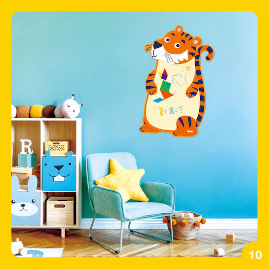 Avenir Tiger Kids Magnetic Board 62x35.5cm