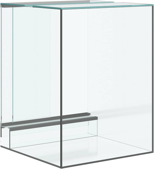 Vidaxl Reptile Amphibian Habitats White 30 x 30 x 40 cm Glass