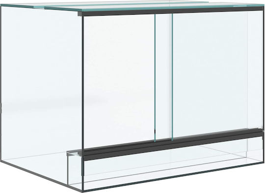 Vidaxl Reptile Amphibian Habitats White 40 x 30 x 30 cm Glass
