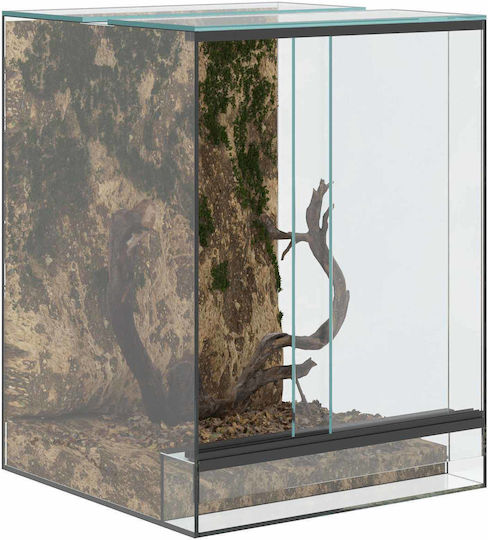 Vidaxl Reptile Amphibian Habitats White 30 x 30 x 40 cm Glass