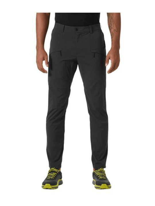 Helly Hansen Tur Ανδρικό Μακρύ Παντελόνι Πεζοπορίας Μαύρο