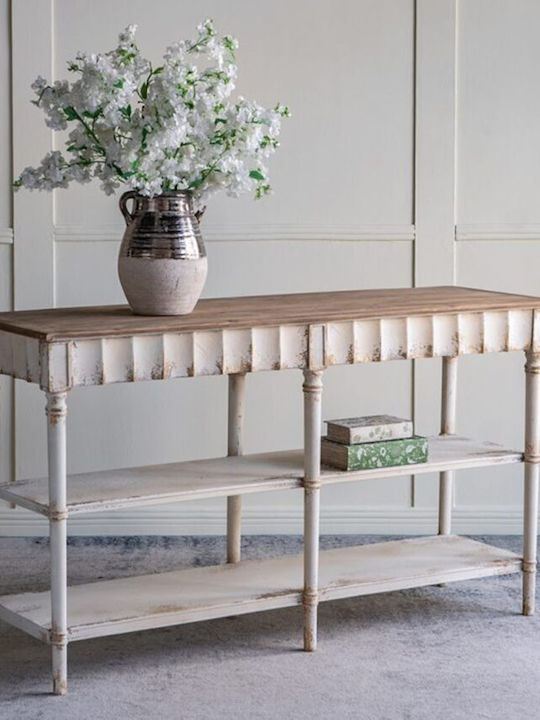 Alcott White Console L160xW50xH90cm