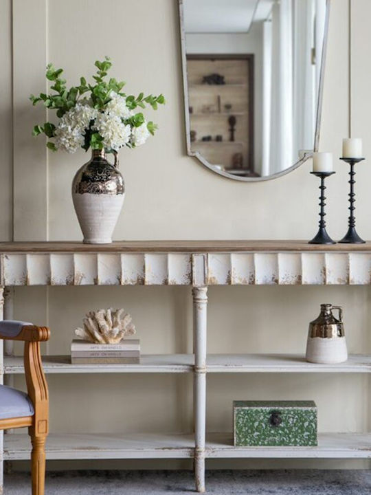 Alcott White Console L160xW50xH90cm