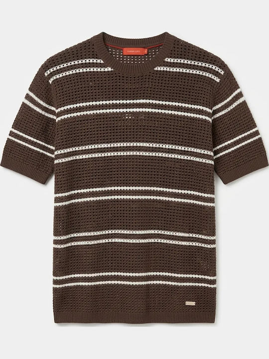 T-shirt Καφέ