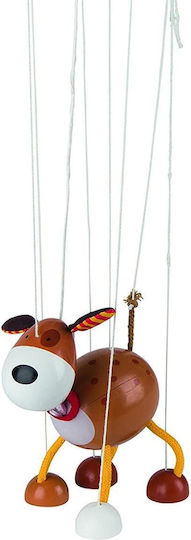 Wooden Dog Puppet