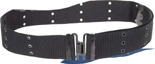 Military American Type Strap Belt 57mm Black