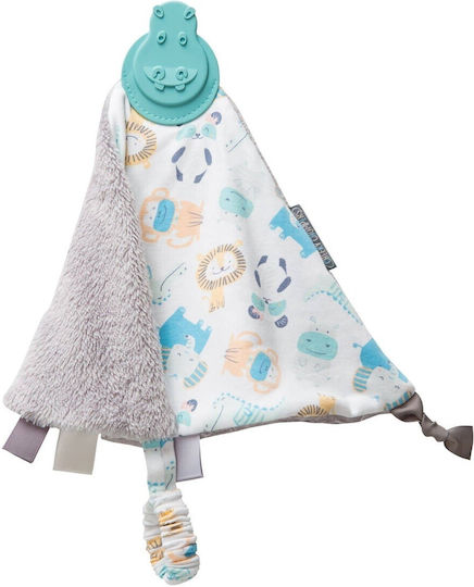 Cheeky Chompers Babytuch Trösterchen Cheeky Chompers Animals White
