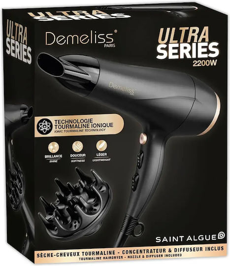 Demeliss Ultra Πιστολάκι Μαλλιών με Φυσούνα 2200W