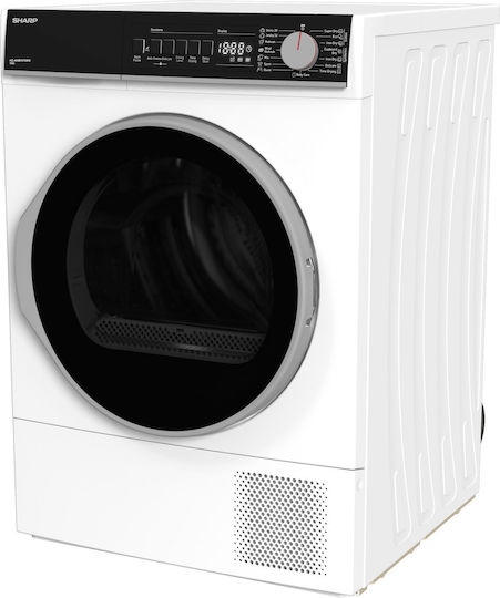 Sharp KD-NHB9S7GWD-EE Uscător de rufe 9kg cu pompă de căldură