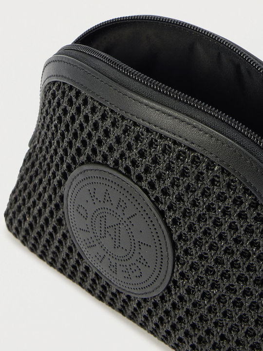 Women's Small Toiletry Bag Black Karl Lagerfeld B2w32012-999 Black Karl Lagerfeld B2w32012-999 Black